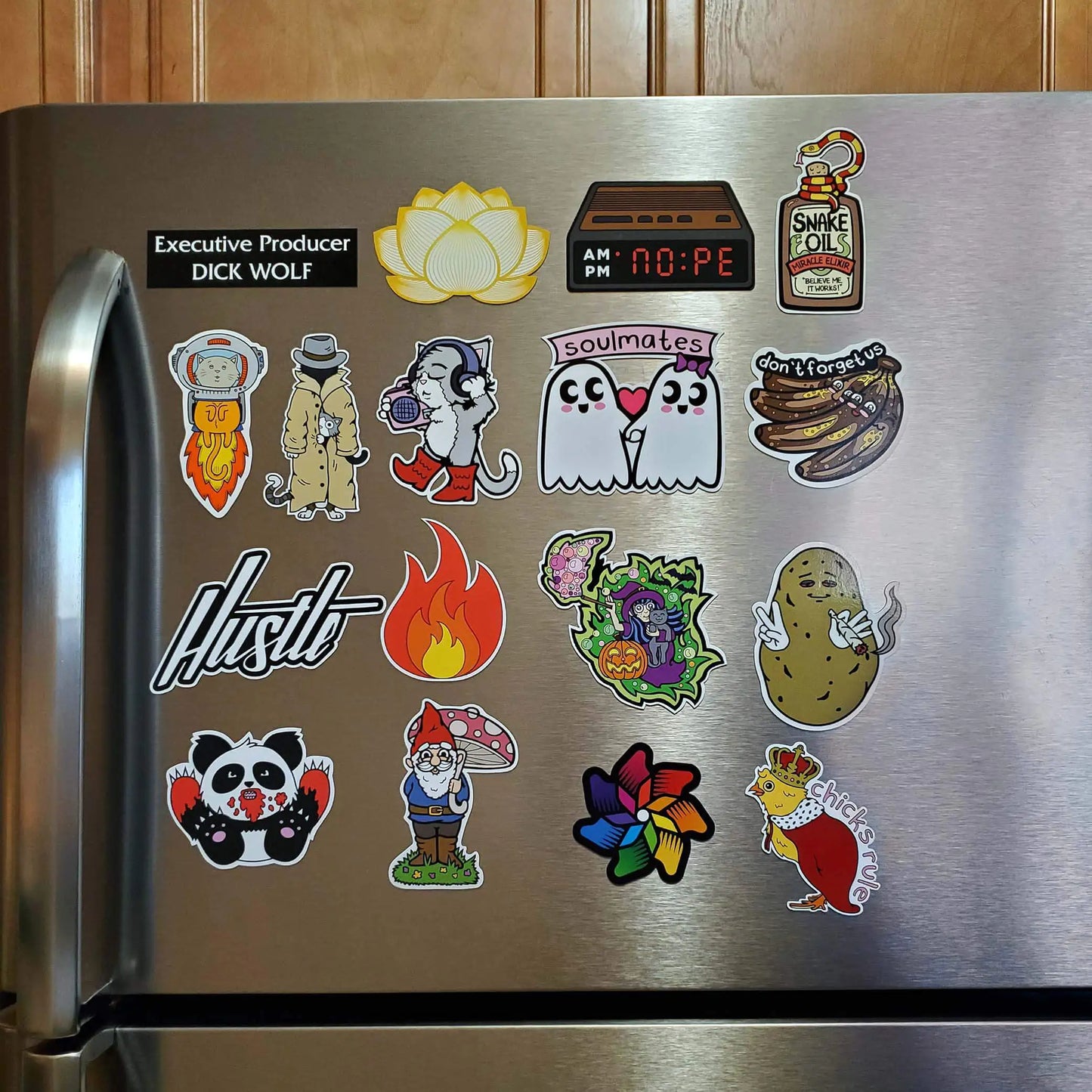 Boots and Cats Magnet