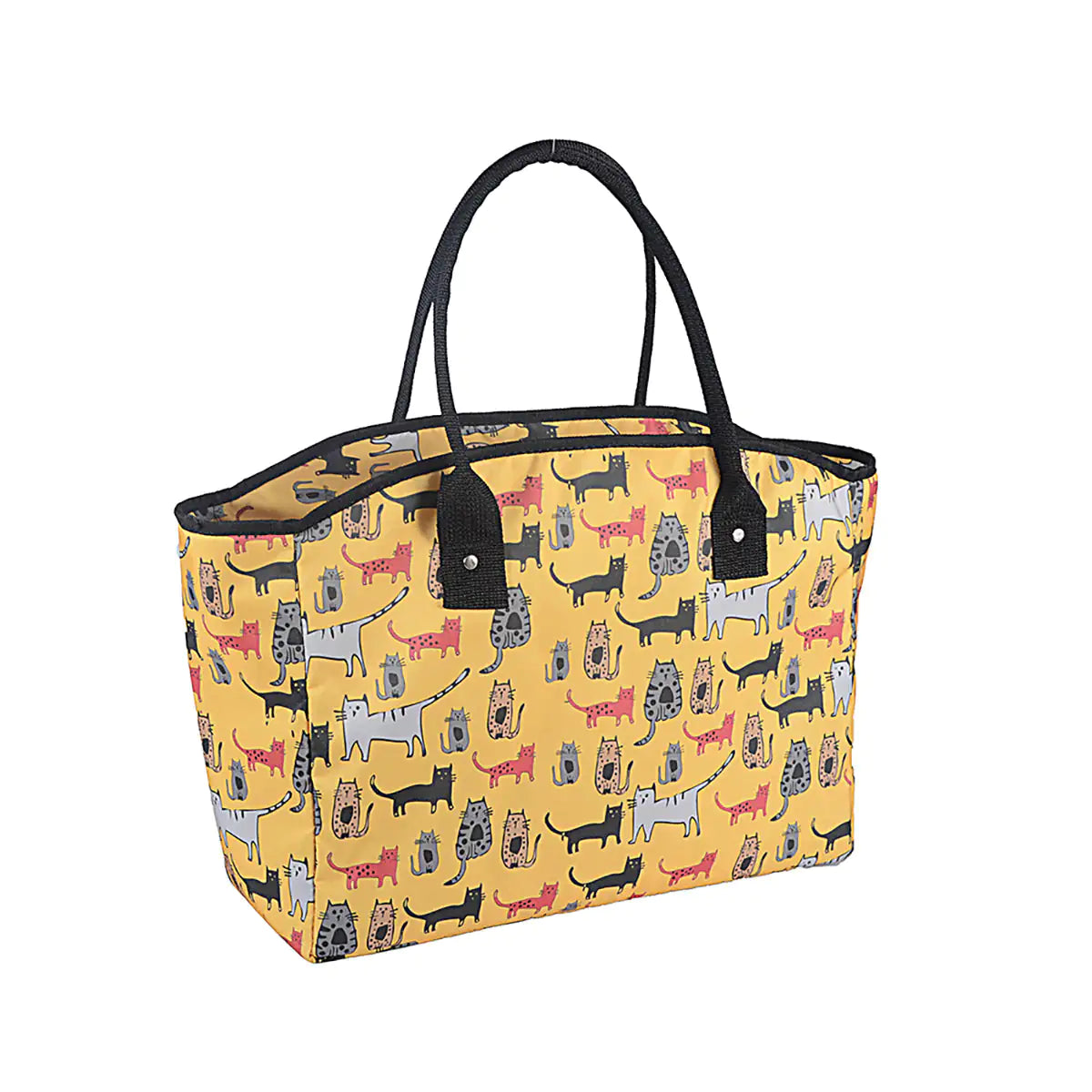Biggdesign Cats Yellow Insulated Bag