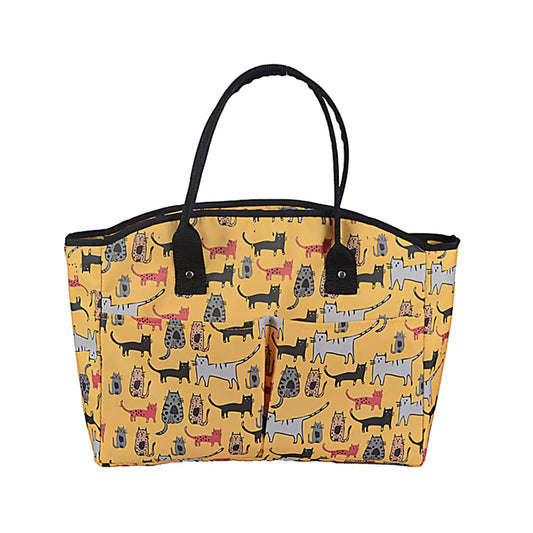 Biggdesign Cats Yellow Insulated Bag