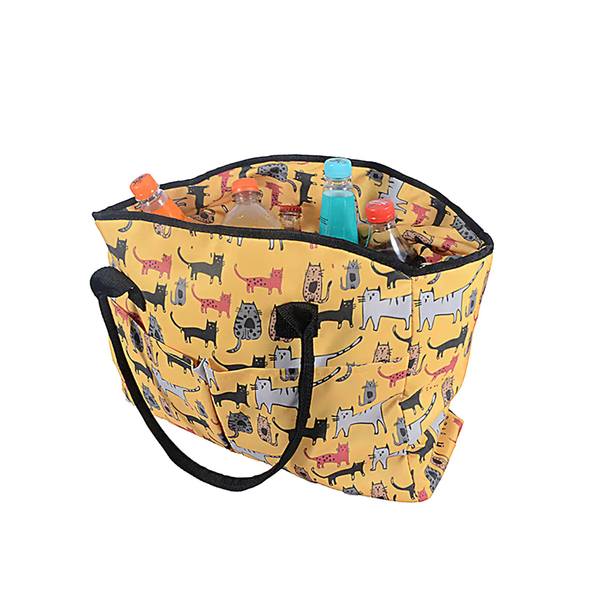 Biggdesign Cats Yellow Insulated Bag